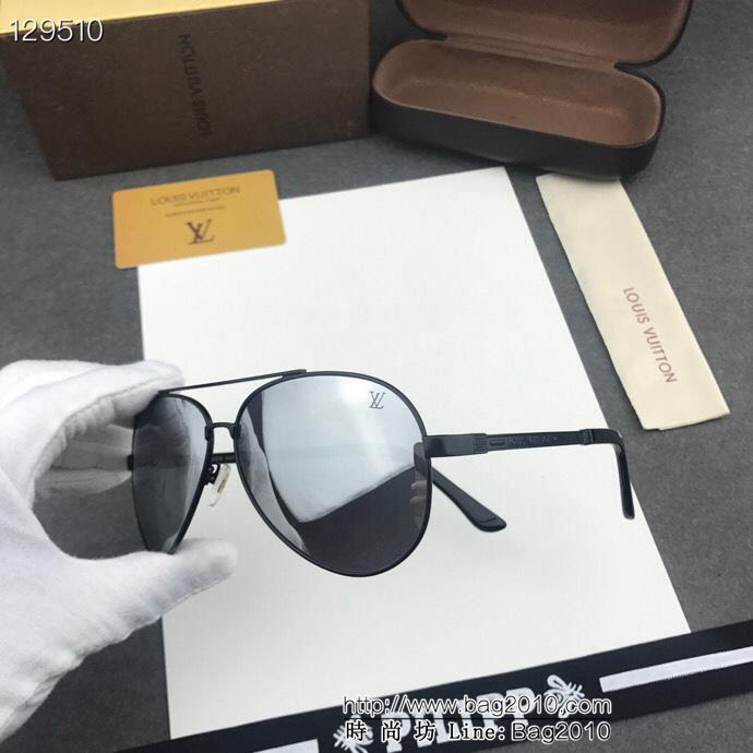 LV路易威登 春季新款 男士偏光墨鏡 真空電鍍 精選寶麗來偏光鏡片 進口板材鏡腿  lly1477